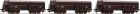 67177 Roco Set of 3 Ore hopper cars type Fals-z